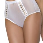 white Gloria Knickers by MeSeduce Gold and I Collection - s-m - white