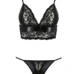 black Set PA595548 by Passion Eredic Collection - s-m - black