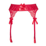 V-8722PS Plus Size garter belt red - 2xl